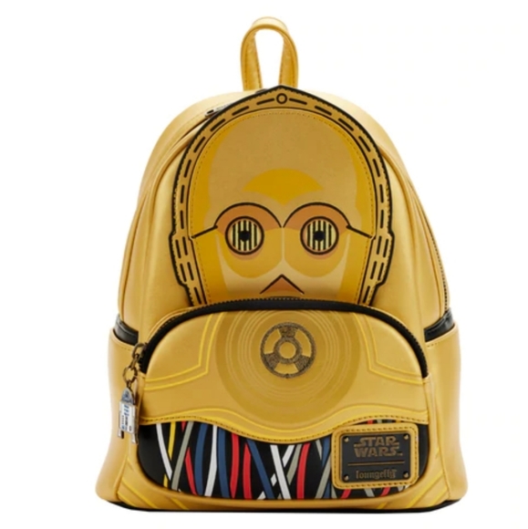 Loungefly Star Wars Celebration 2022 - C-3PO Cosplay Mini Backpack